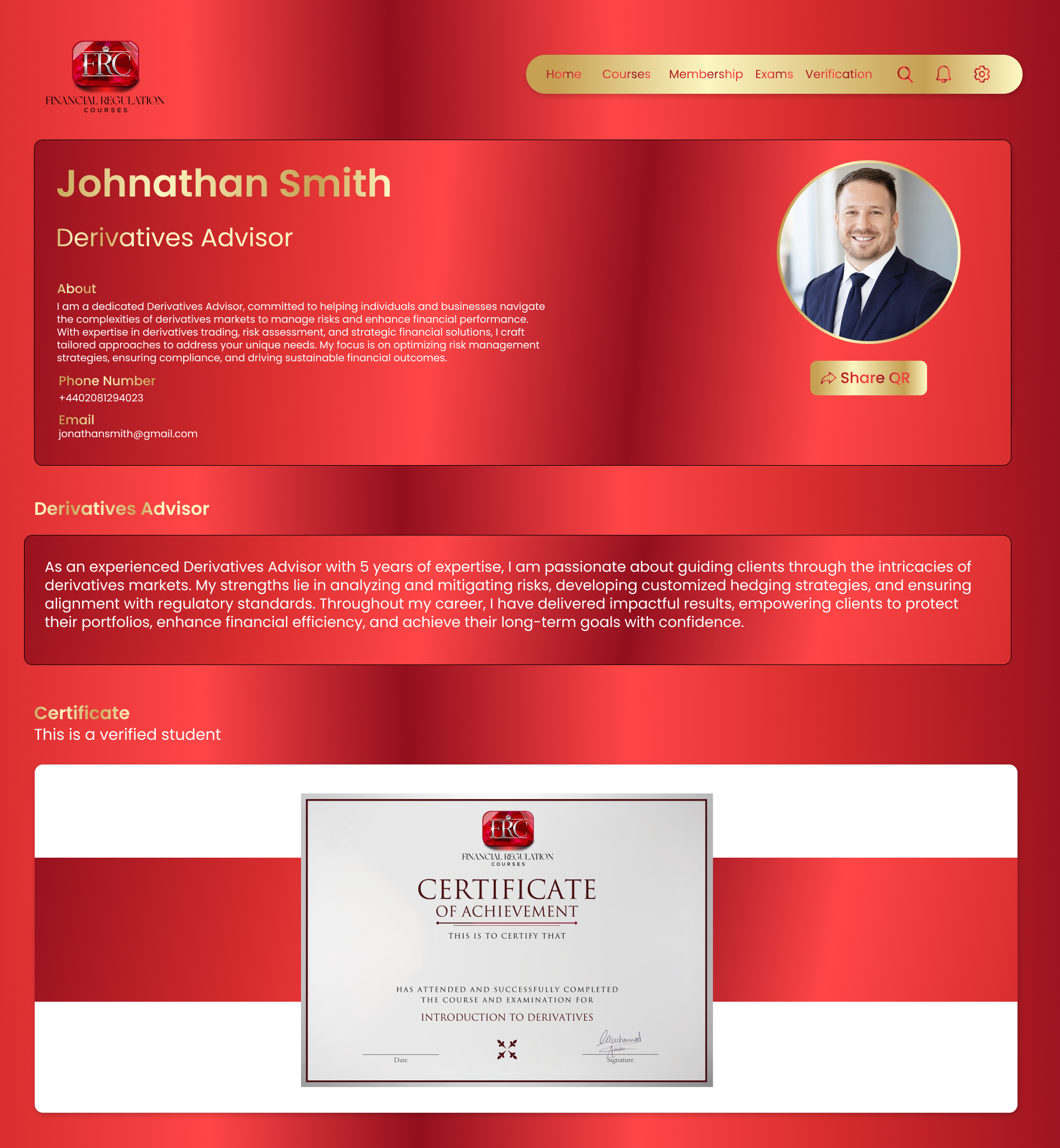 Professional Membership